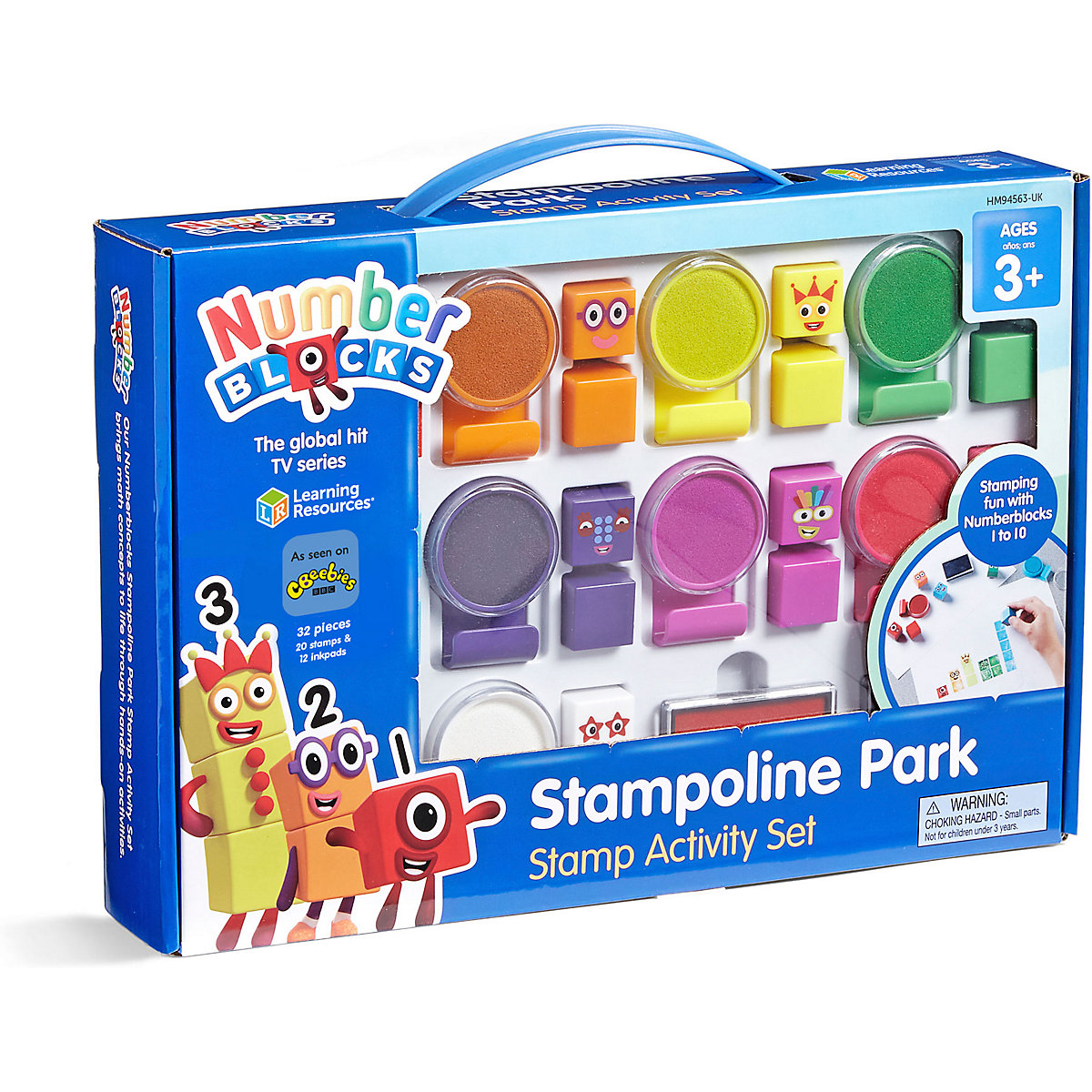 Numberblocks Stampoline Park Stamp Activity Set