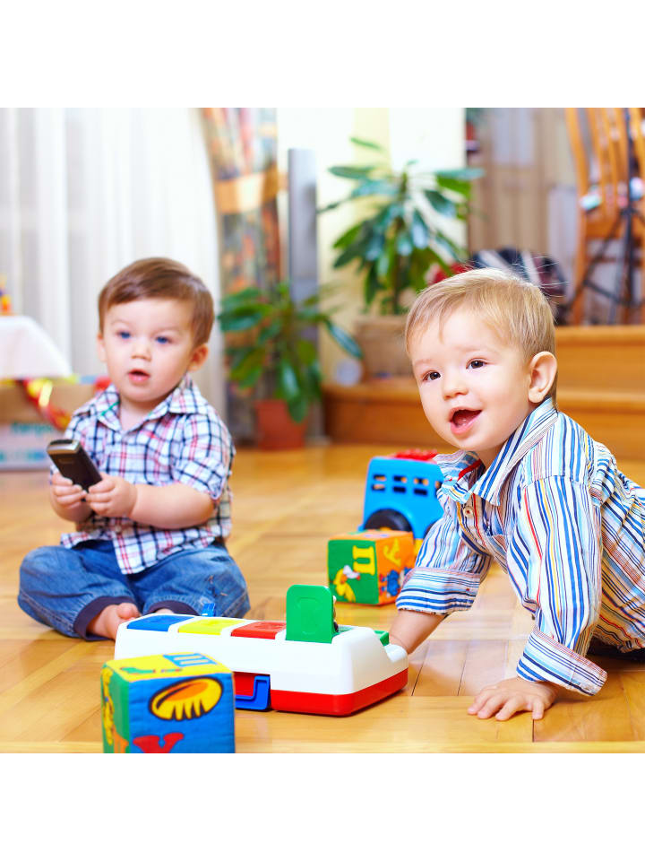 relaxdays Steckregal Kinderzimmer in Grün - (B)110,5 x (H)145 x (T)46,5 cm günstig kaufen onesize