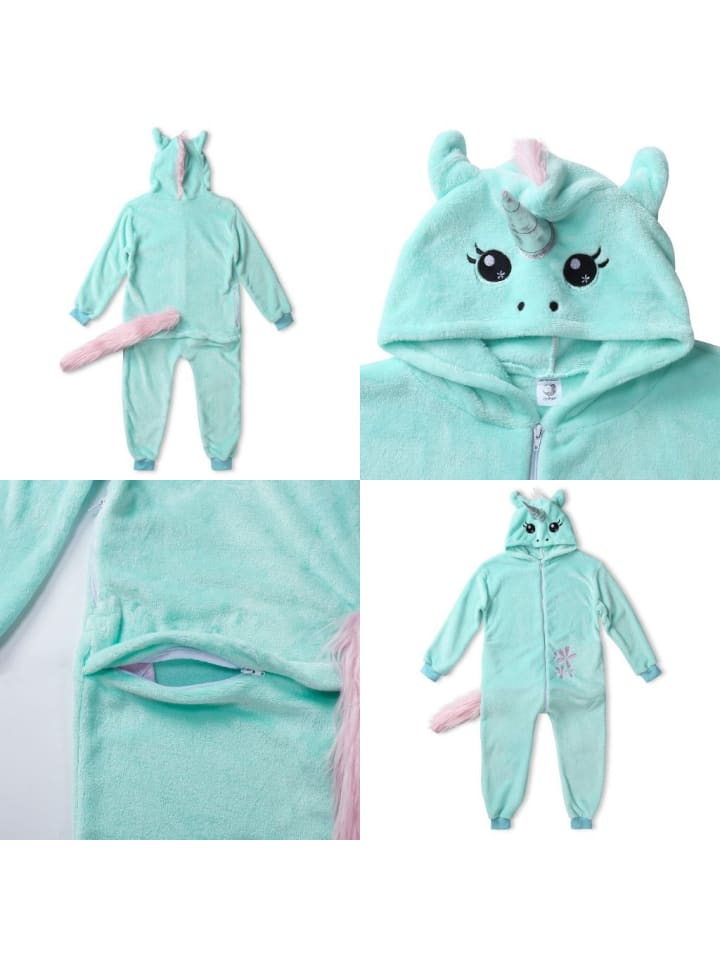 Corimori Onesie Kostüm in Türkis günstig kaufen
