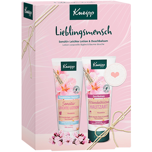 KNEIPP Geschenkpackung Lieblingsmensch Mandelbl.hz  2X200 ml
