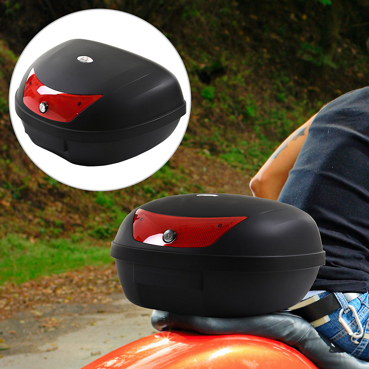 Motorradkoffer für Roller und Mofas