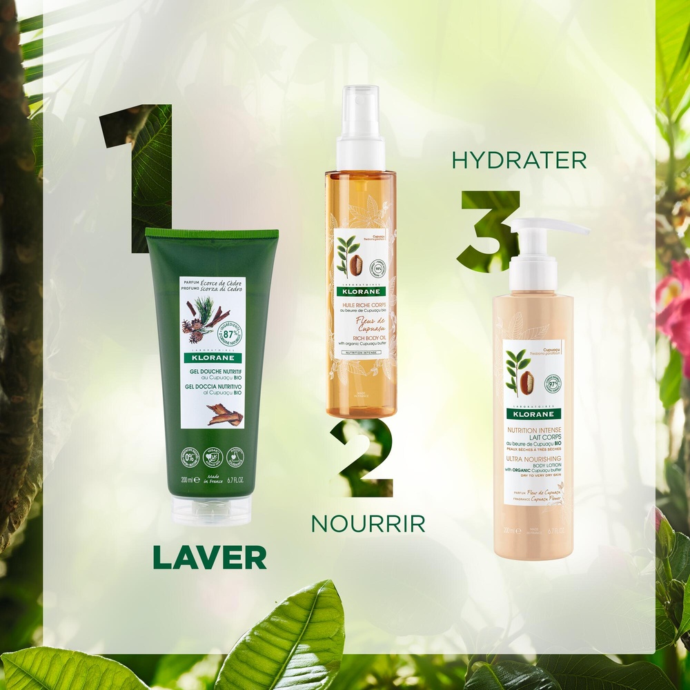 Klorane Ecorce de cèdre Gel douche 200ml Gel douche