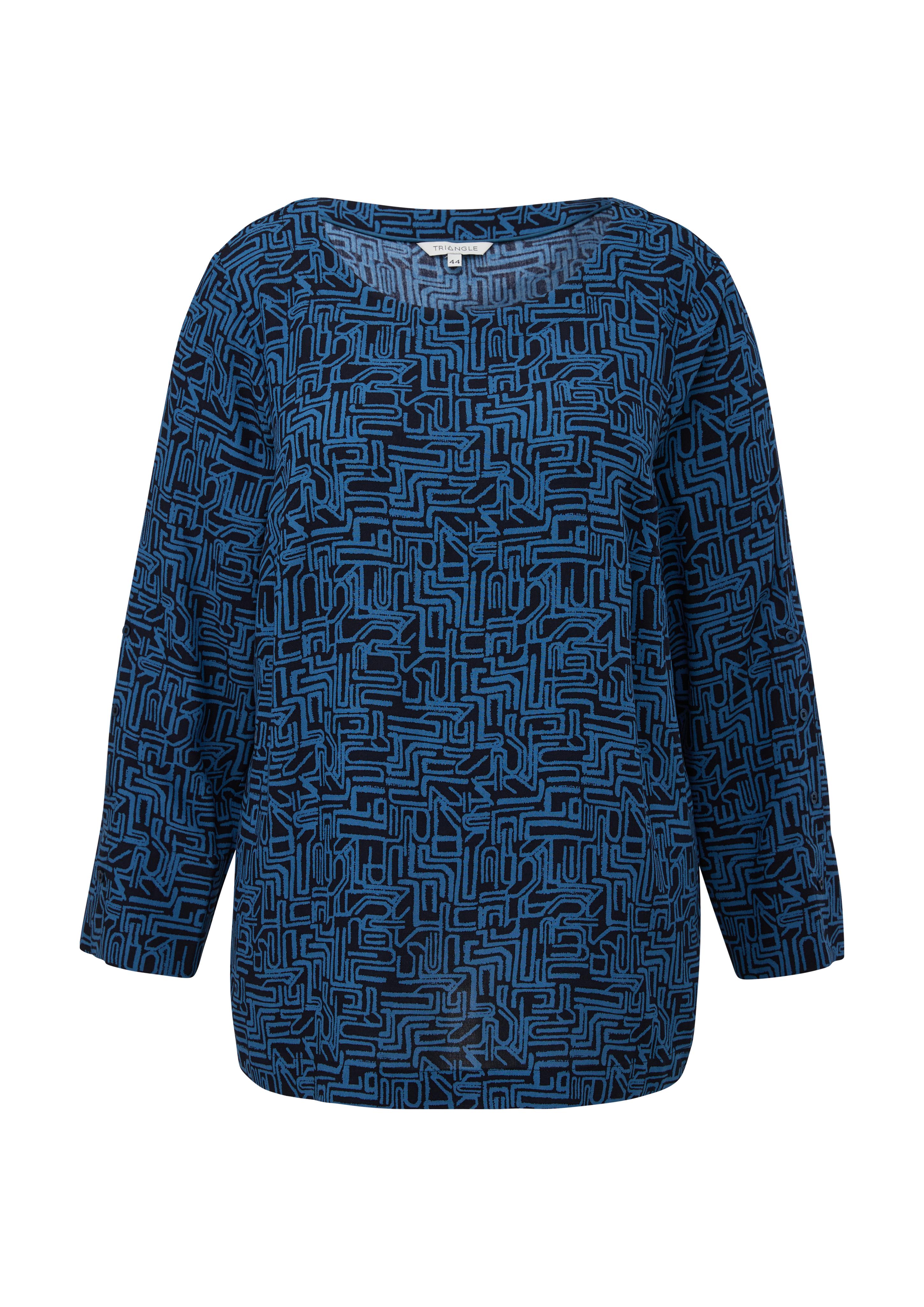 Crêpe-Bluse aus Viskose  2136431-59A1