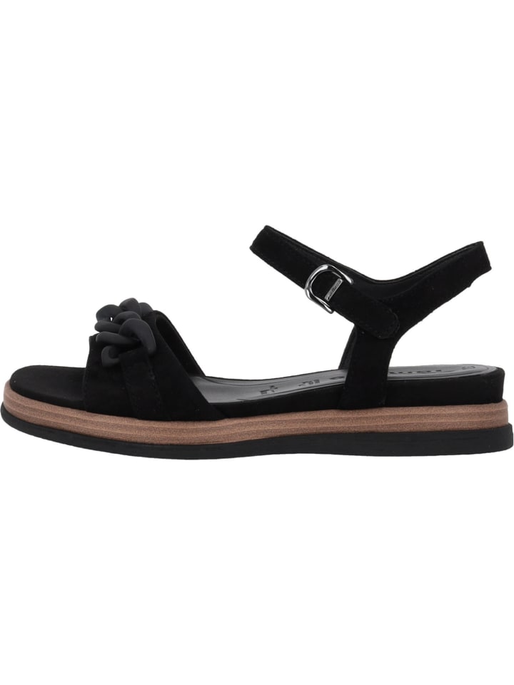 Tamaris Keilsandaletten in BLACK günstig kaufen