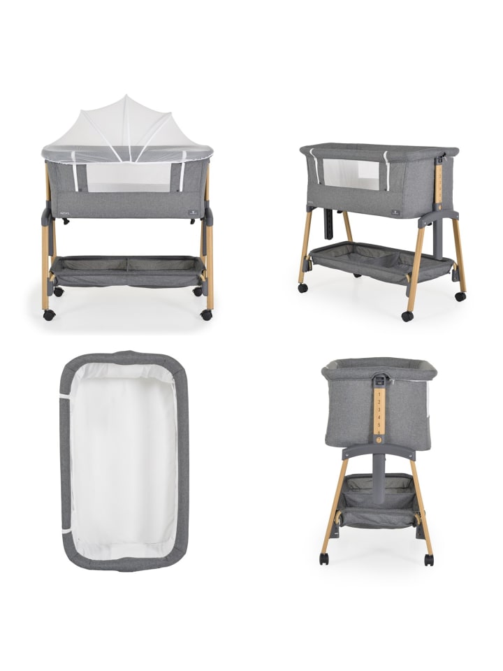 Cangaroo Babybett, Beistellbett Adoro in grau günstig kaufen onesize