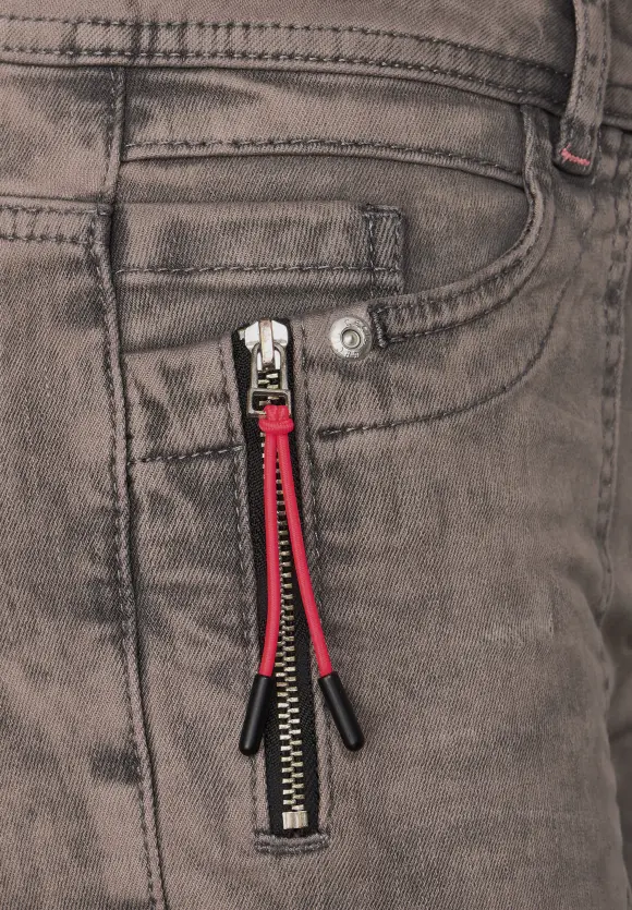 CECIL Farbige Slim Fit Jeans