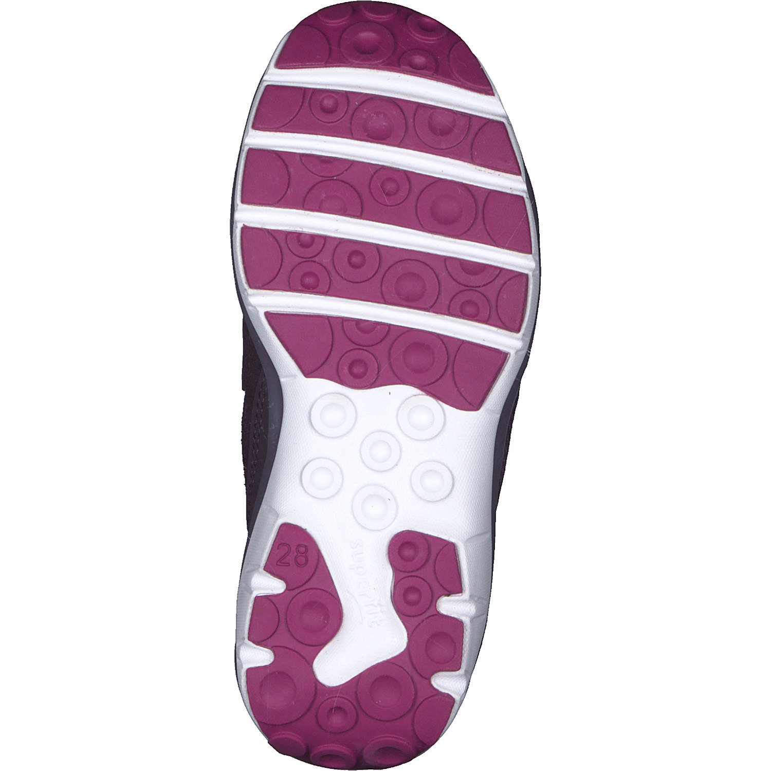 Superfit SPORT5 00246, Stiefeletten (Kinder), Kinder, Dunkellila / Pink