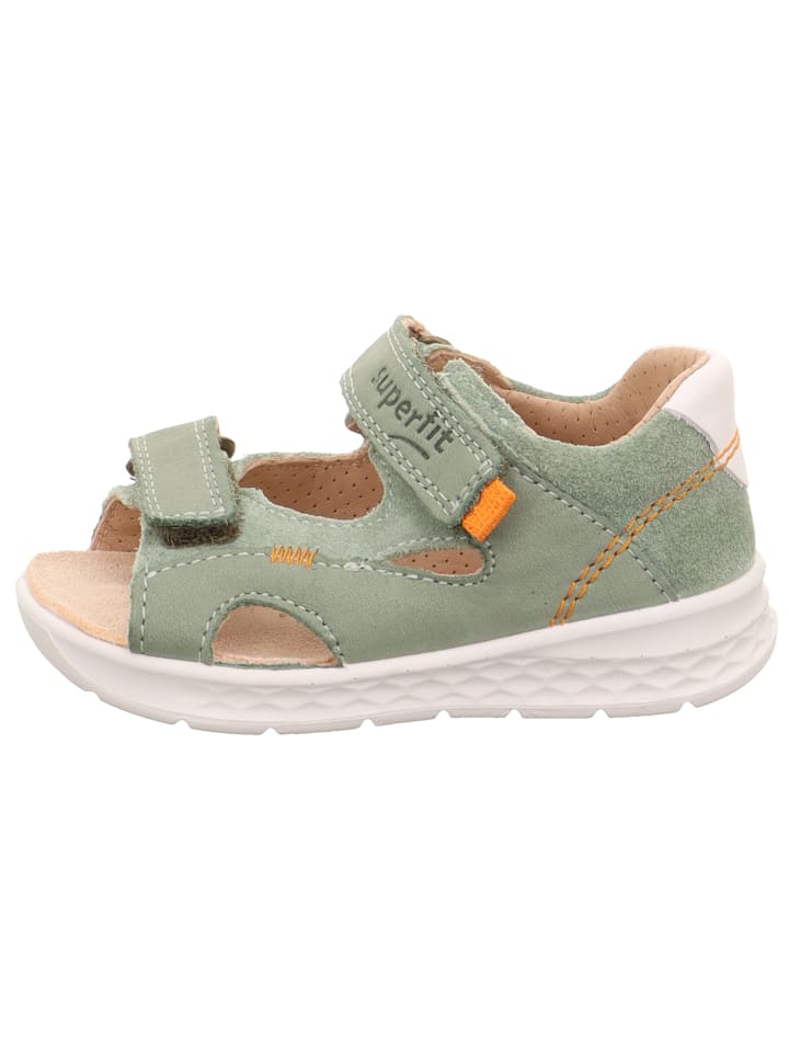 superfit Lauflernsandale LAGOON in Hellgrün/Orange günstig kaufen