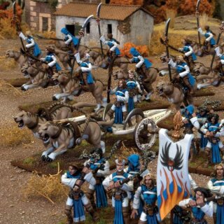 Basilean Sisterhood Panther Lancers (10)