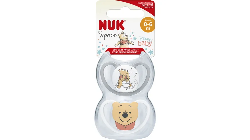 NUK Schnuller Silikon 0-6 Monate