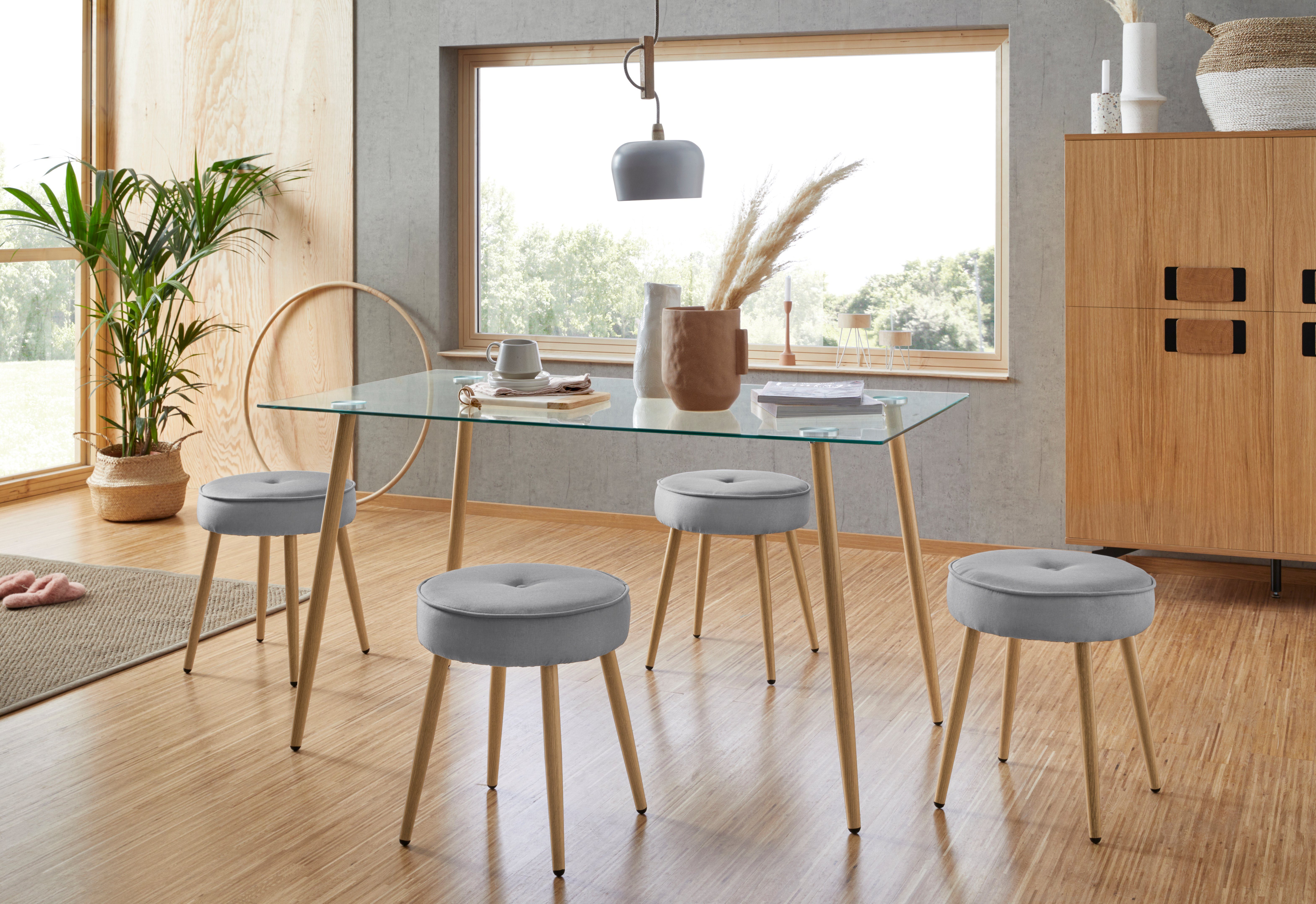 INOSIGN Glastisch Miller, Breite 140 cm
