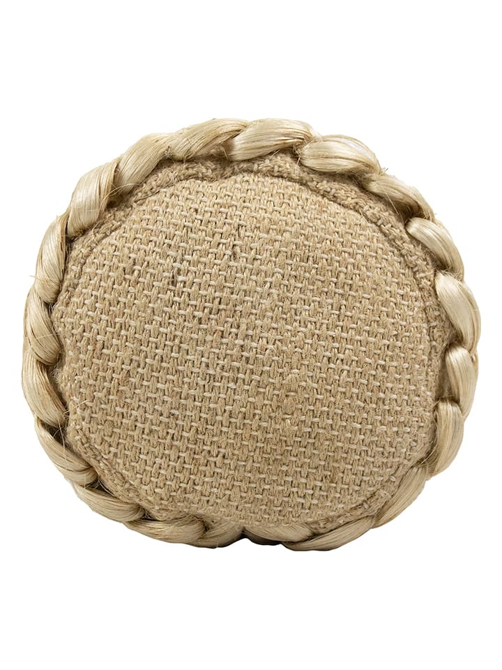 Mars & More Jute-Rollkissen in Hellbraun - (B)62 x Ø 16 cm günstig kaufen onesize