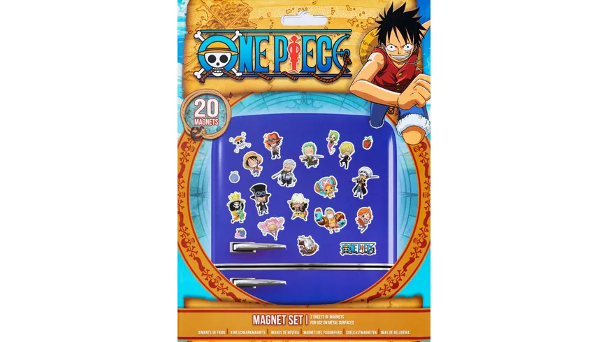 One Piece Magnet Set