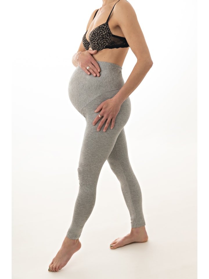 petit amour Gila Umstandsleggings in Hellgraumelange günstig kaufen