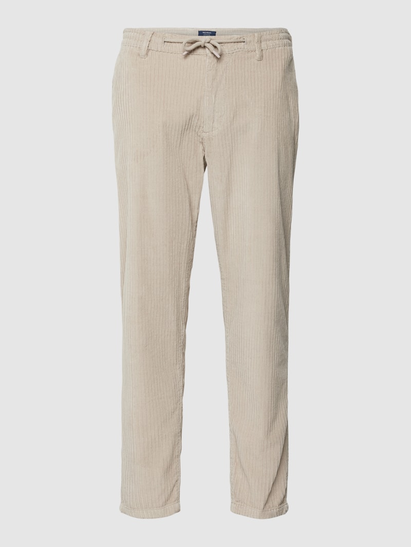 Cordhose aus reiner Baumwolle in ecru