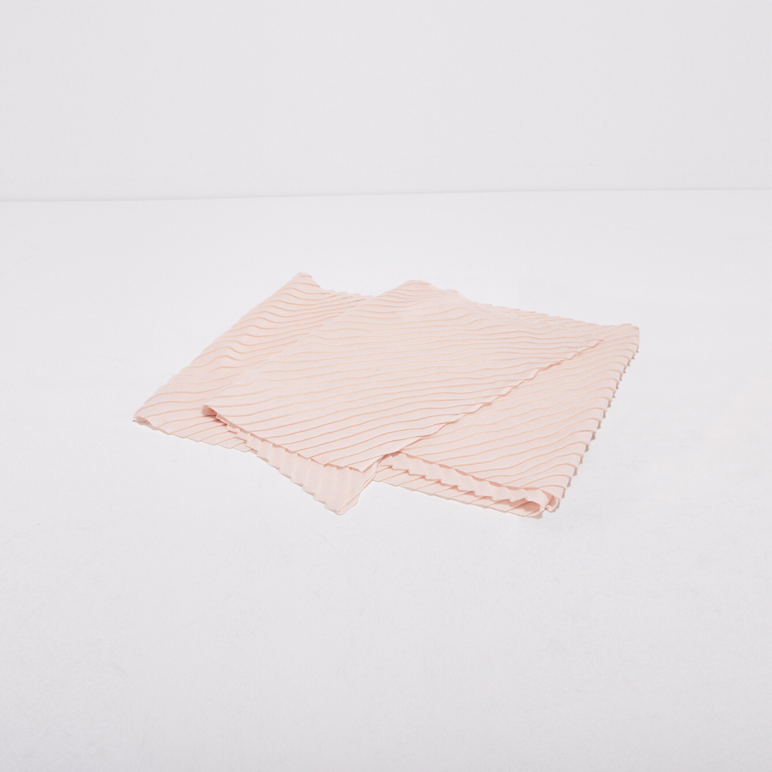 Foulard plissé rose clair femme | Cache Cache