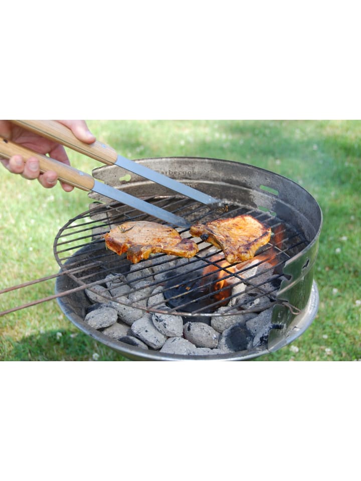 Esschert Design Grillbesteck-Set in braun/silber günstig kaufen onesize