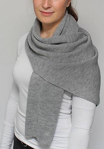 Giorgio Rimaldi Winterschal (1-St), einfarbiger Schal in Strickoptik