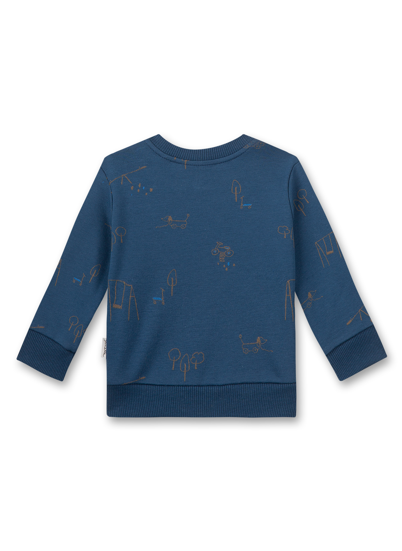 Jungen-Sweatshirt Blau