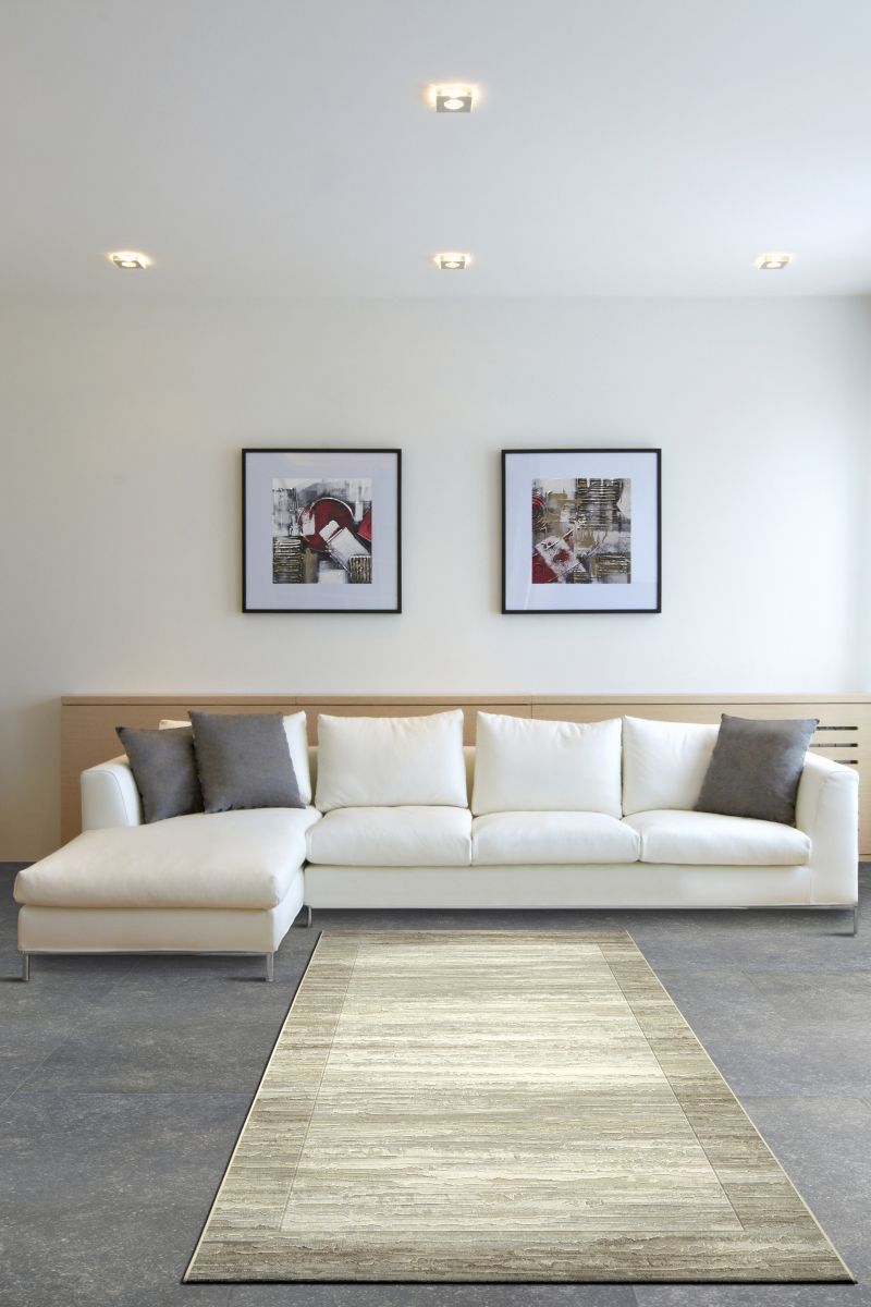 Webteppich Exellenza Creme-Beige-Braun 160 x 230 cm