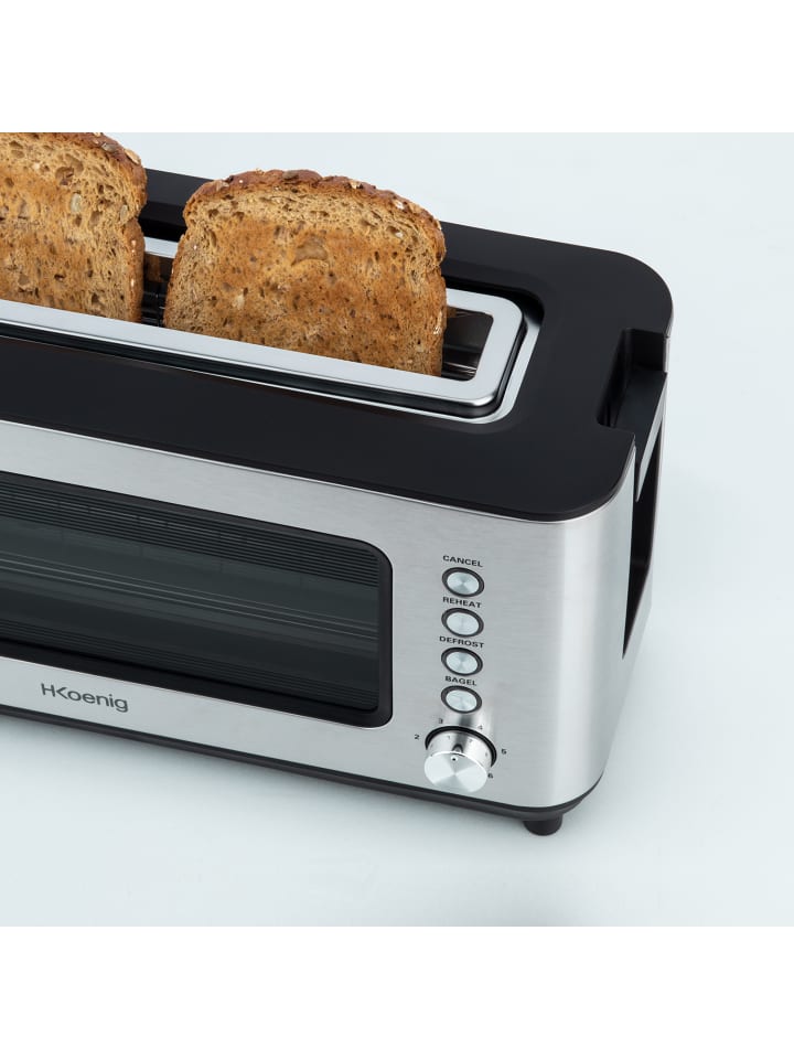 HKoenig Toaster VIEW7 in Silber günstig kaufen onesize