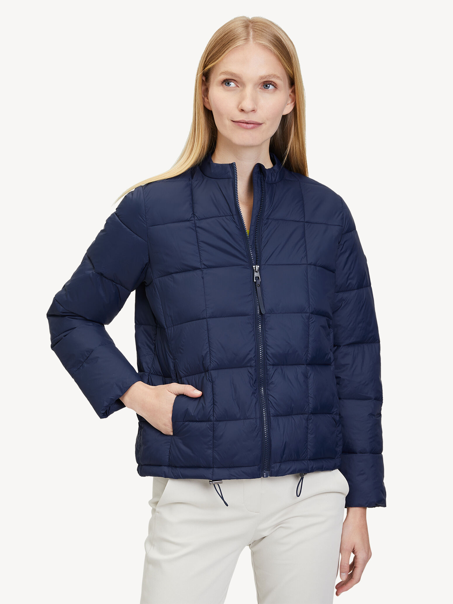 Veste - bleu doublure chaude