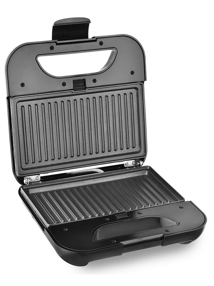 KITCHENCOOK Sandwichmaker in Silber/ Schwarz - (B)31 x (H)27,5 x (T)53 cm günstig kaufen onesize