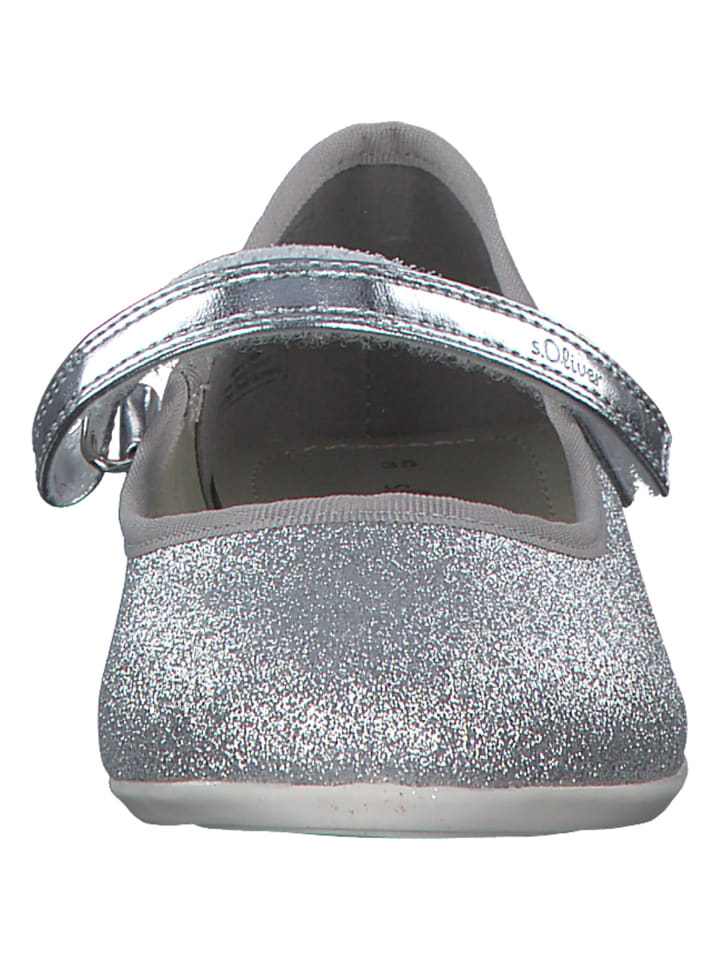 s.Oliver Ballerinas in Silver günstig kaufen 33