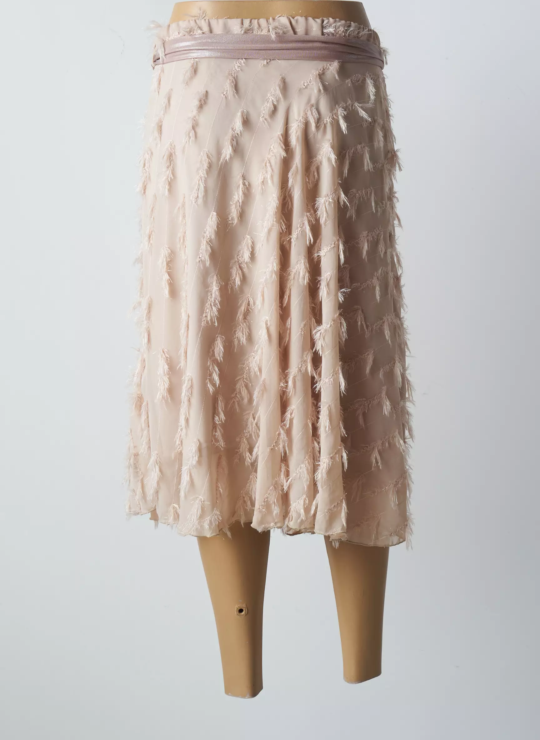Rinascimento Jupes Mi Longues Femme couleur beige