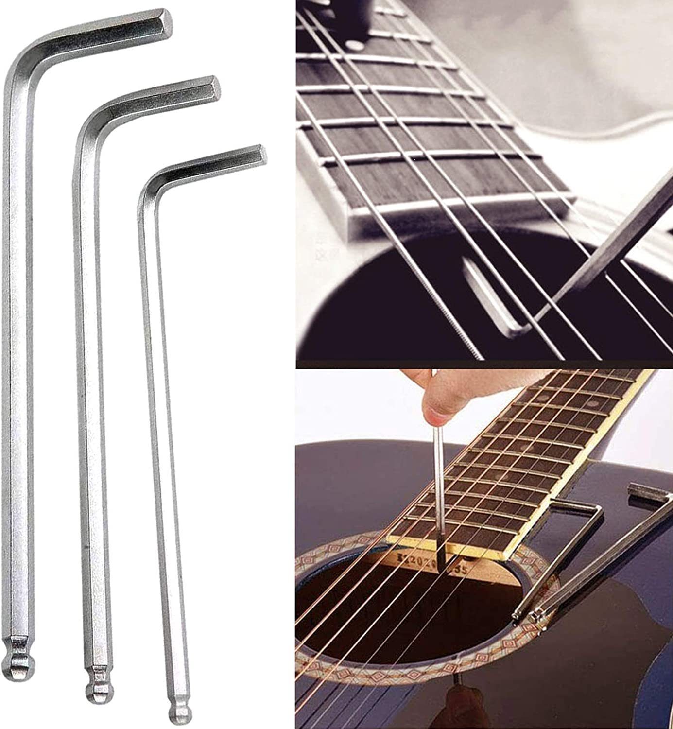 zggzerg Gitarrenständer Zggzerg 26 Stk Gitarre Reparatur Pflege Werkzeuge