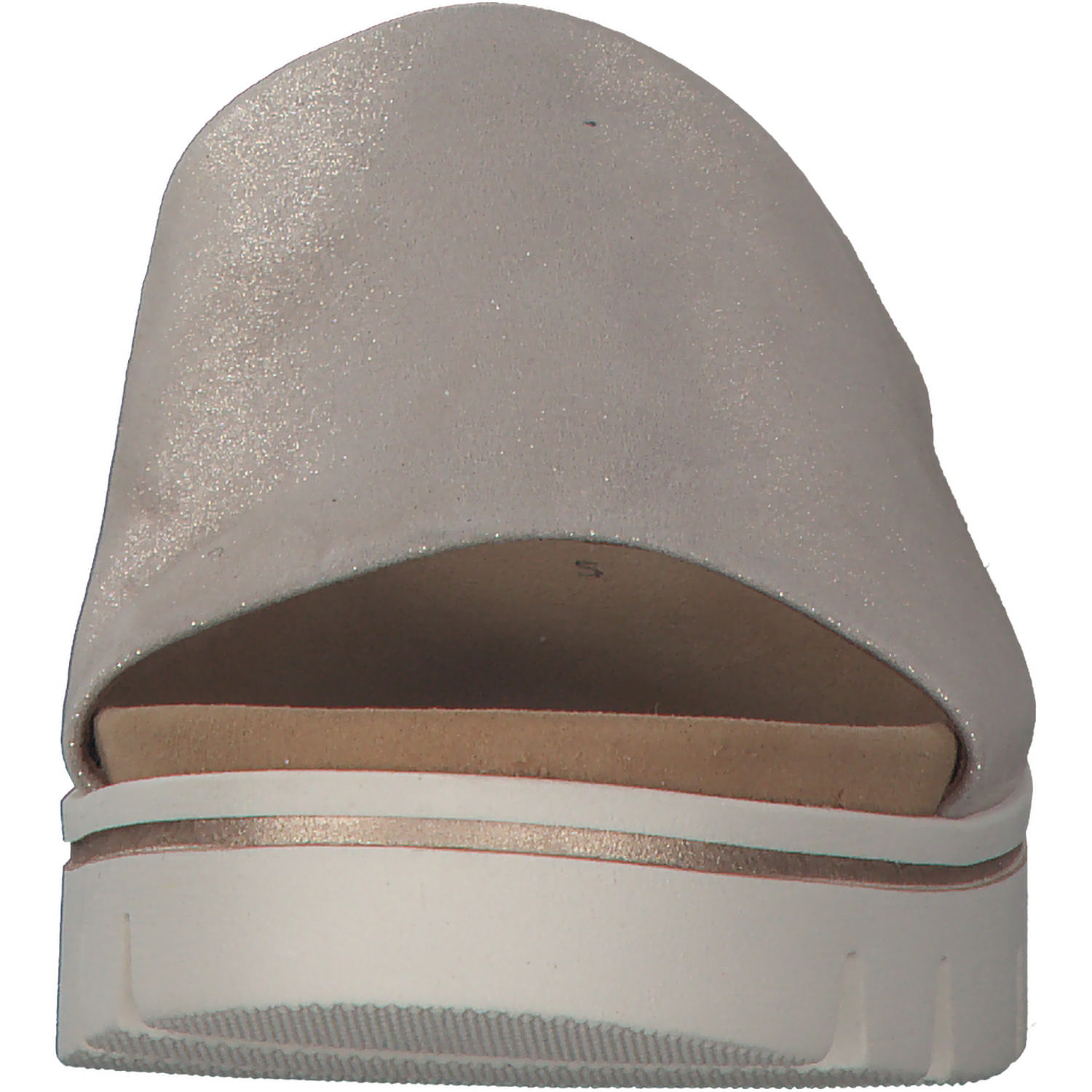 Gabor York 82.880, Plateau-Pantoletten, Damen, Beige