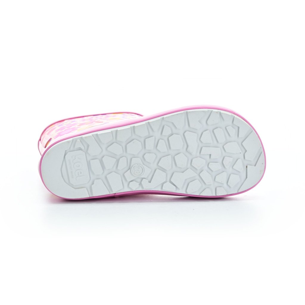 Koel4Kids Fuchsia Flower (Wellie Bare) Gummistiefel
