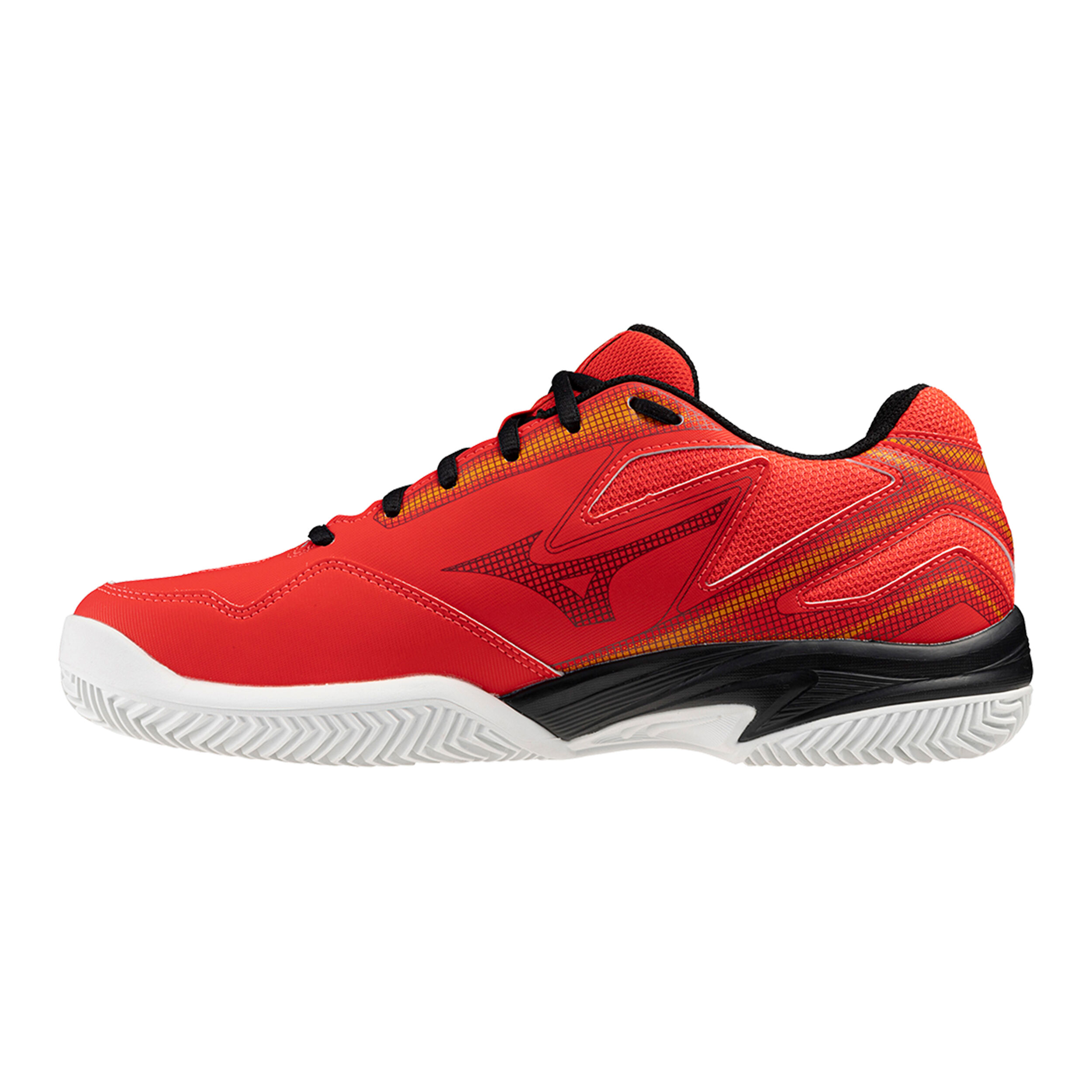 Break Shot 4 Sandplatzschuh Herren - Orange, Schwarz