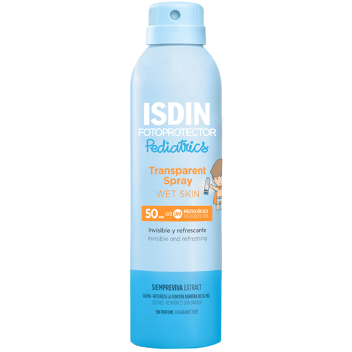 ISDIN Fotoprotector Ped.Wet Skin Spray LSF 50  250 ml  Spray