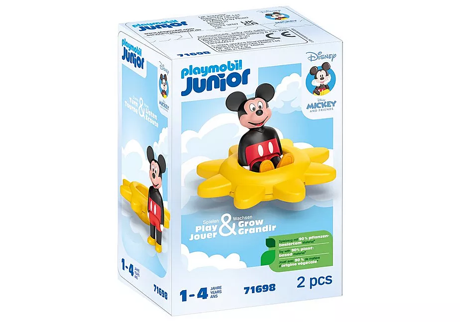 JUNIOR & Disney: Micky Maus' Drehsonne mit Rasselfunktion
