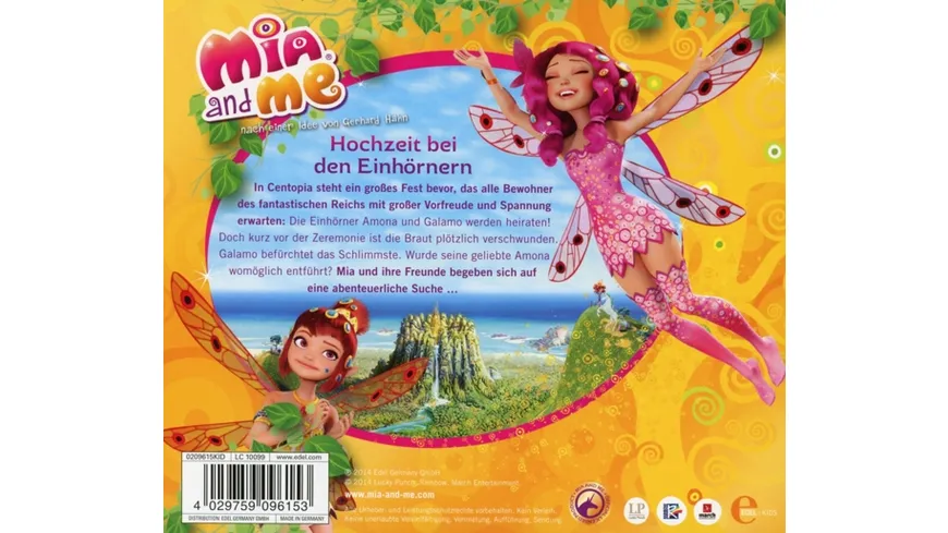 (2)Original HSP z.Buch-Hochzeit Bei Den Einhörnern