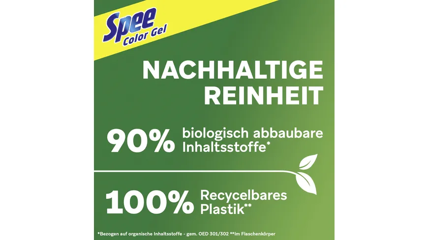 Spee Color Gel Colorwaschmittel 990 ml