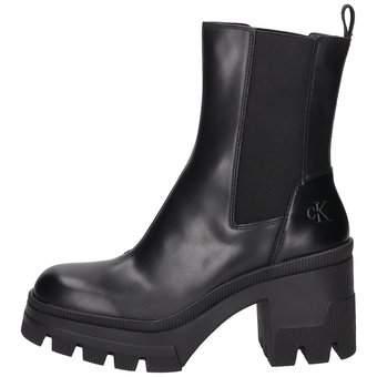 Calvin Klein Chunky Heeled Chelsea Boot in schwarz