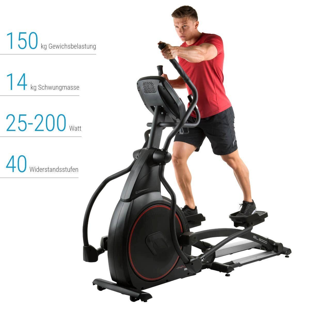 Finnlo by Hammer Ellipsentrainer FINNLO MAXIMUM Elliptical EL-8000
