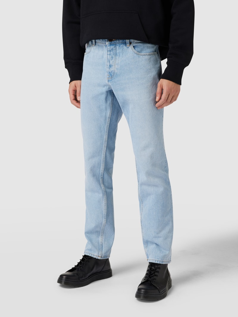 Mid Rise Jeans im Slim Fit in hellblau