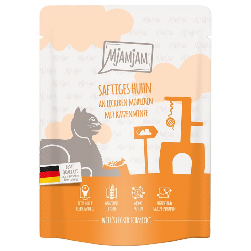 Sparpaket MjAMjAM Quetschie 24 x 300 g zu TOP-Preisen | bitiba %