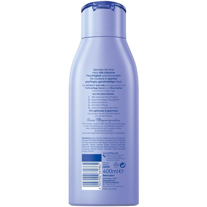 Verwöhnende Soft Milk