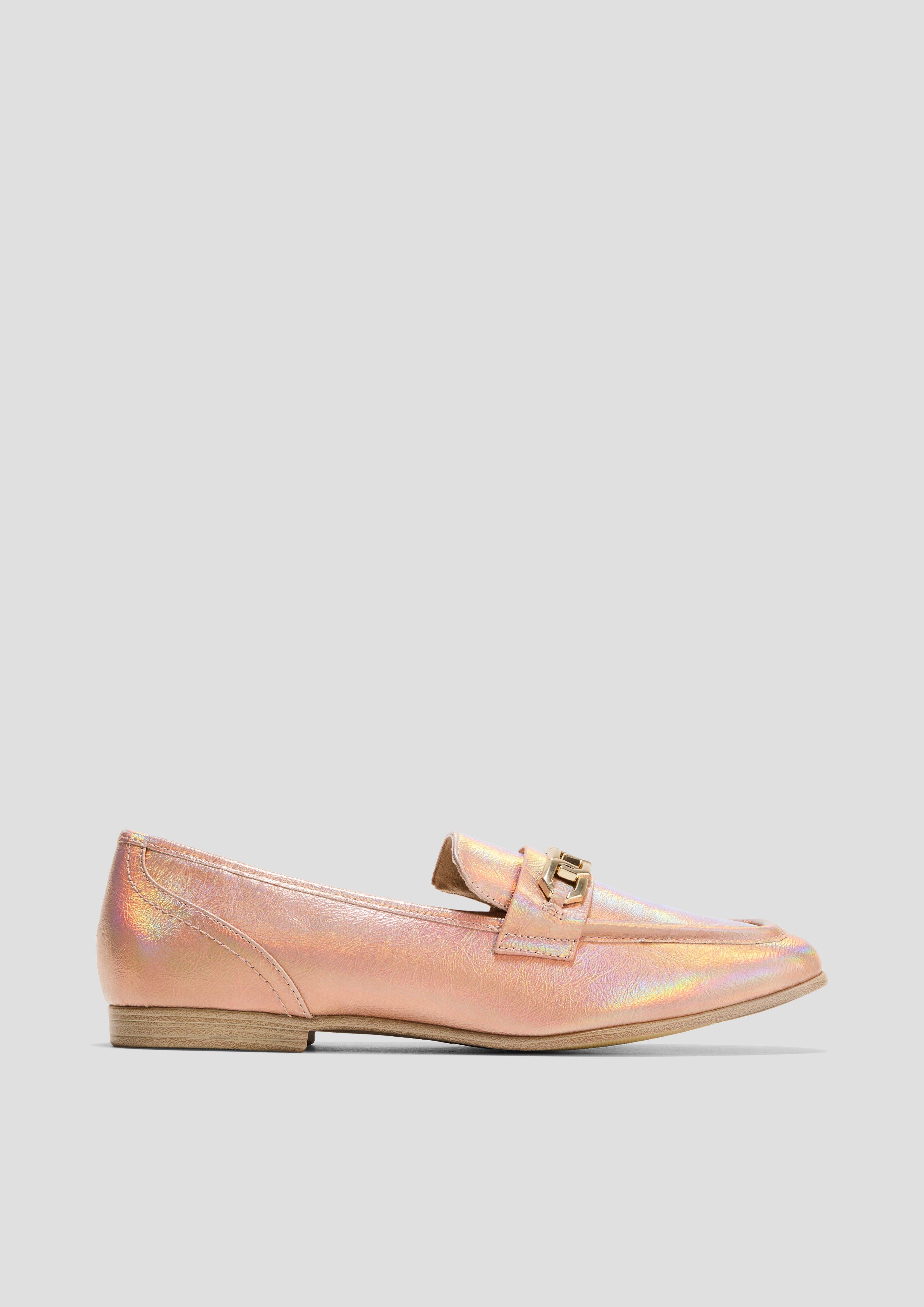 Loafer in Leder-Optik  6008846-403
