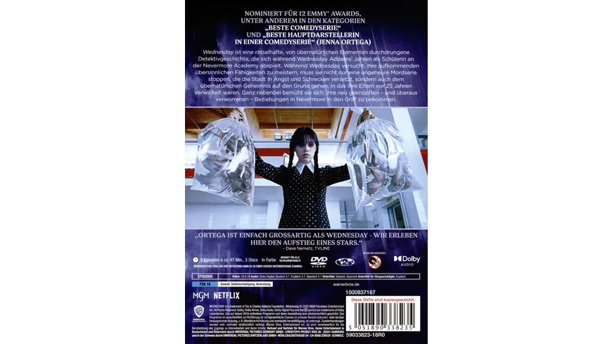 Wednesday: Staffel 1  [3 DVDs]