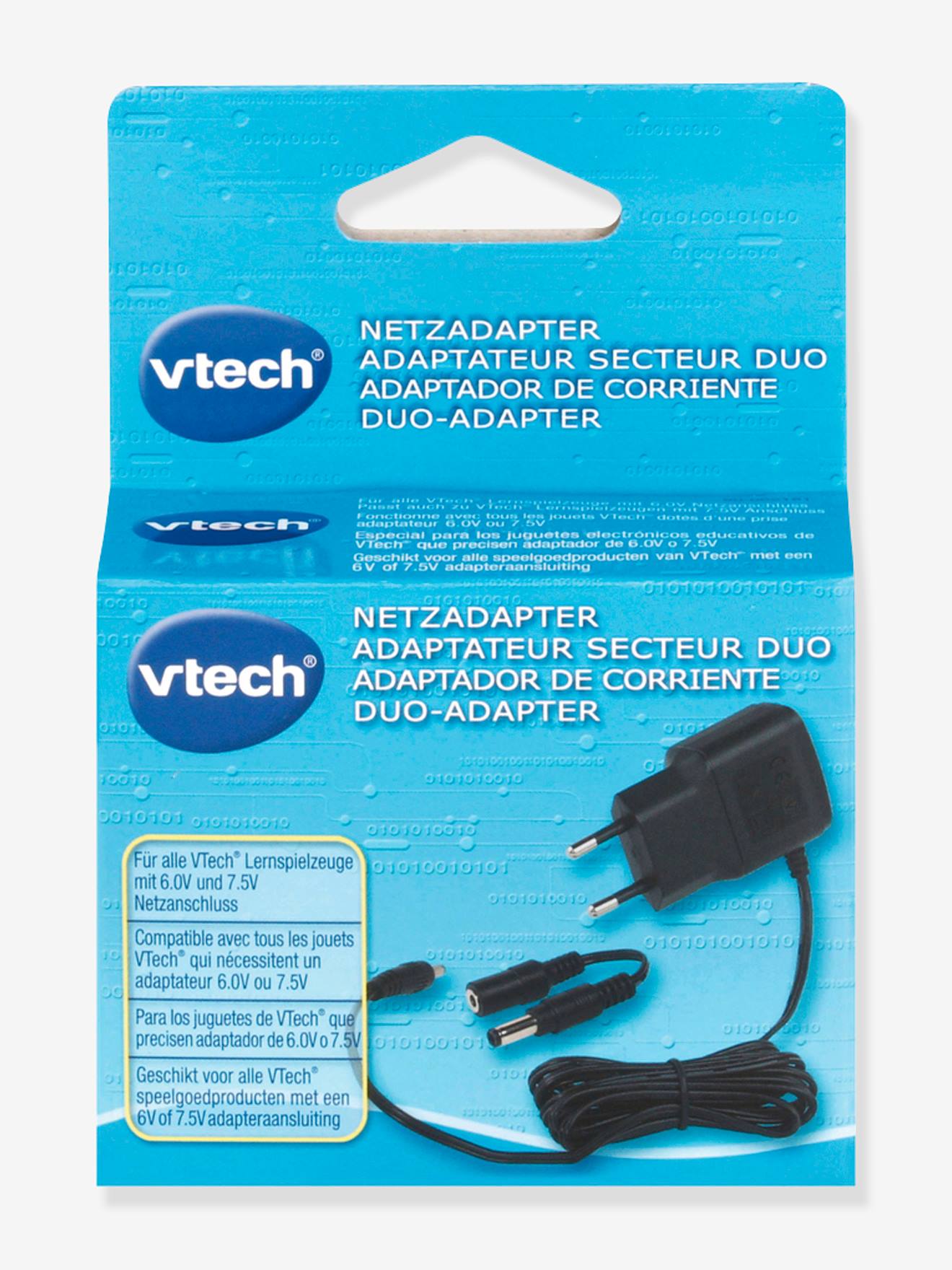 Adaptateur secteur/transformateur Duo VTECH noir