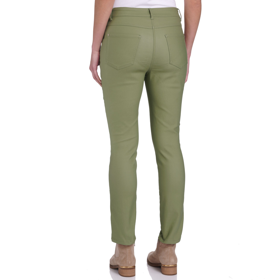 Damen Slim-Hose beschichtet