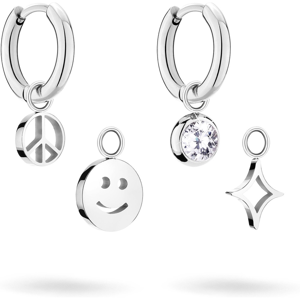 Tamaris Créoles Acier inoxydable Boucles d'oreilles