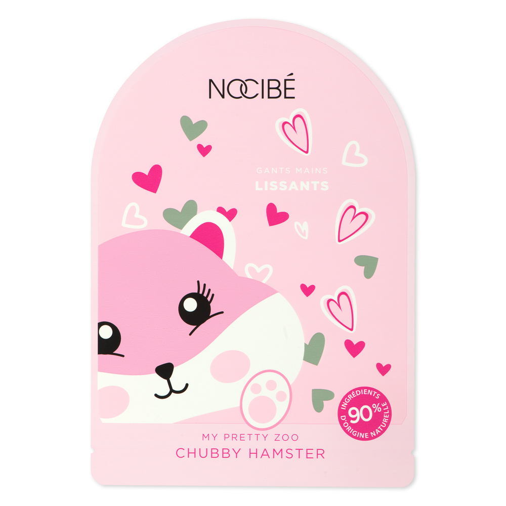 Nocibé My Pretty Zoo - Hamster Masque En Tissu Lissant Mains