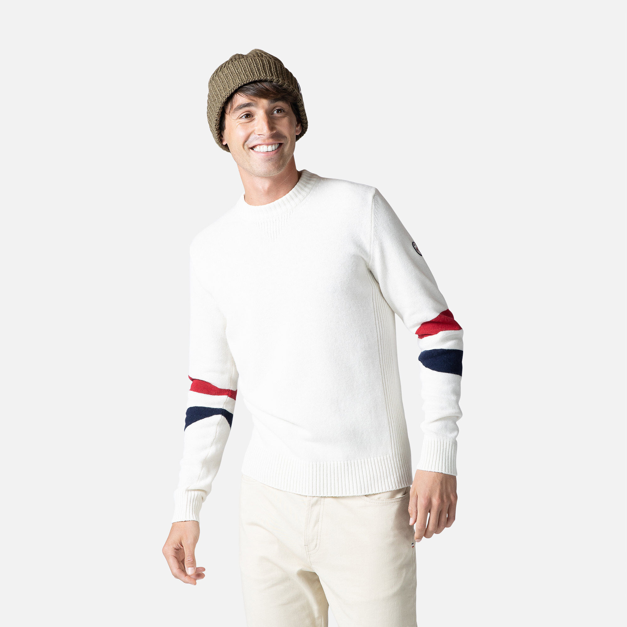 Pull en maille Signature homme
