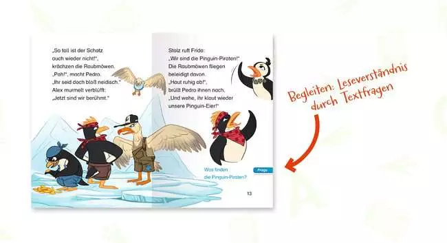 Leserabe - 2. Lesestufe: Die Pinguin-Piraten